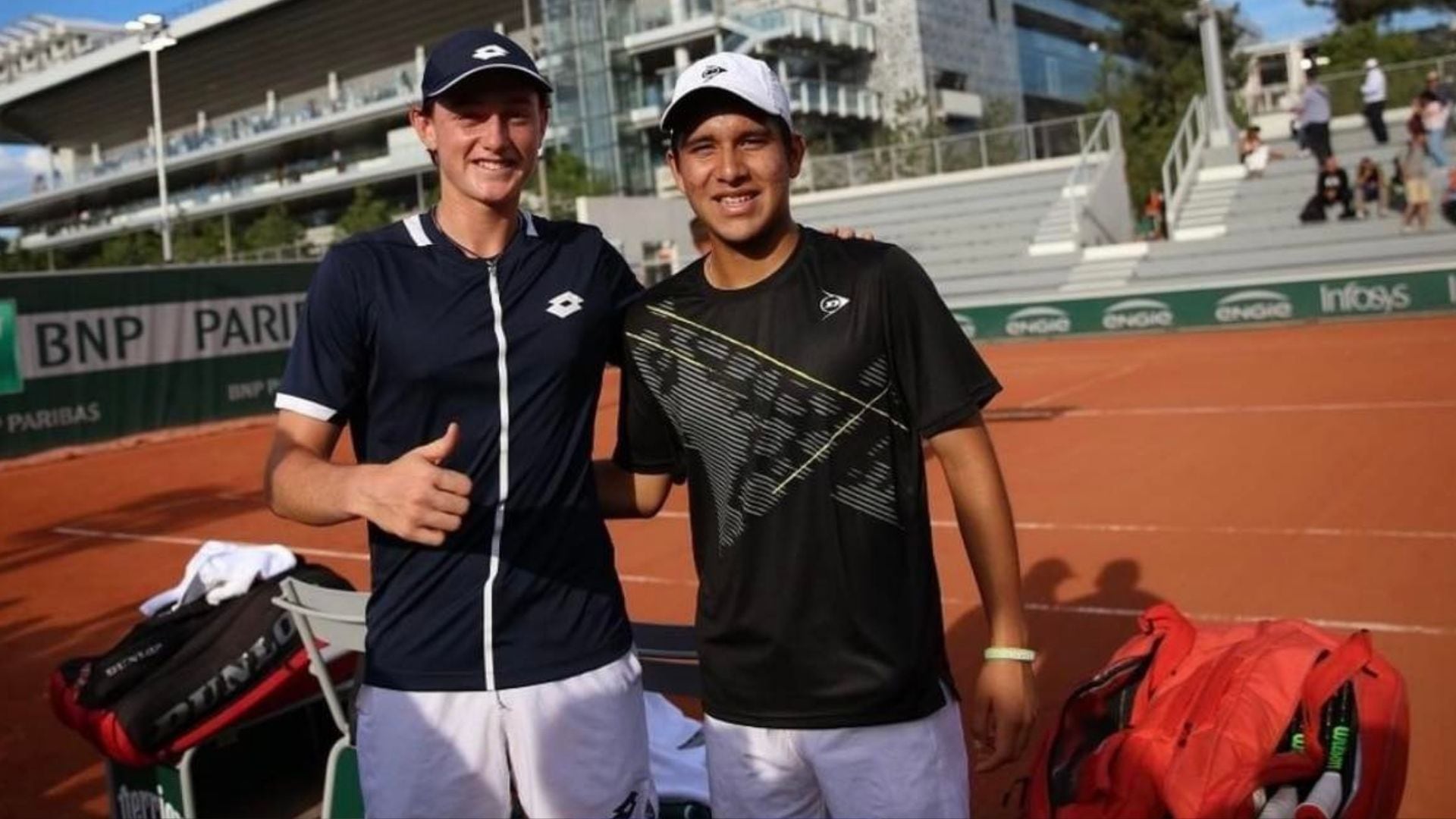 Gonzalo Bueno se motiva con el gran presente de Ignacio Buse para competir pronto en la élite del tenis: “El camino es por ahí”