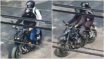 Motocicletas presuntamente involucradas en la agresión. Crédito: X - @MrElDiablo8
