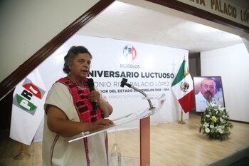 La candidata del Frente Amplio