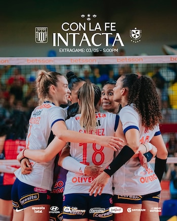 Alianza Lima y una cita con la historia. Las ’íntimas’ pueden enlazar tres títulos y están a un solo partido de lograrlo. Crédito: Instagram Alianza Lima Vóley.