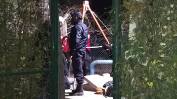 El cadáver se encontraba a