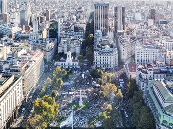 La marcha federal universitaria tuvo