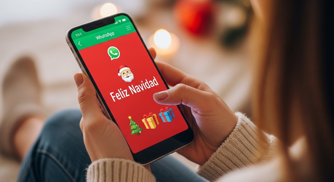 El uso de emojis festivos refuerza el cariño en los mensajes enviados a distancia. (Imagen Ilustrativa Infobae)