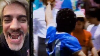 Famosos, ex futbolistas y periodistas