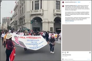 Publicación de Pedro Castillo tras