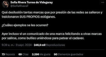 La ex habitante del reality