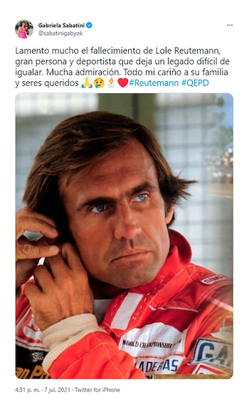 Despedidas a Reutemann