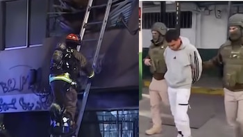 Peruano detenido en Chile por incendiar vivienda de su expareja: “Ese hombre está loco. Sus hijos estaban adentro”