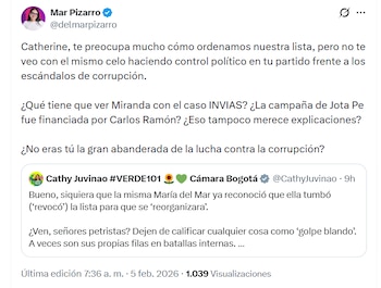 - crédito @delmarpizarro/X