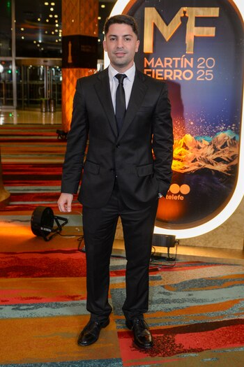 Gastón Edul eligió un traje