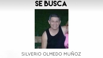 Silverio, el sospechoso, en un