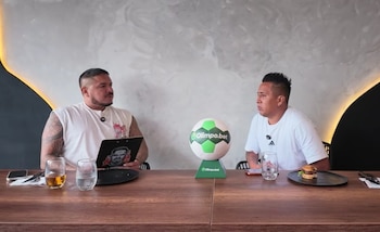 Juan Manuel Vargas y Christian Cueva hablaron sobre la realidad de la Liga 1 y la selección peruana. - captura: La Parrilla del Loco