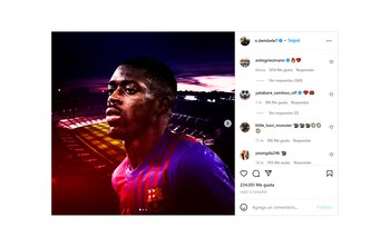 El posteo en redes sociales