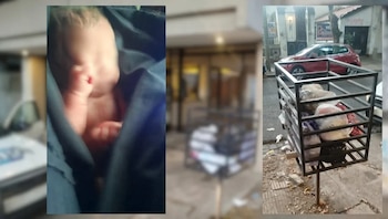 La beba prematura, con el