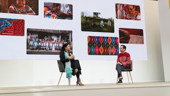 Alejandra Fraustro, secretaria de Cultura,