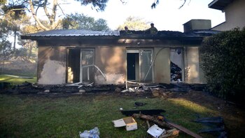 Así quedó una de las