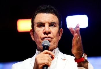 Salvador Nasralla, candidato a presidente