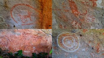 Huanuco - pinturas rupestres - hallazgo - perú - 7 julio