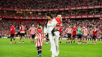 Sara Botello, la mujer de Aymeric Laporte (Instagram)