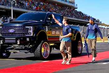 Alex Albon y Franco Colapinto