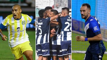 Rosario Central, Talleres y Vélez
