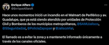 El incendio se reportó en