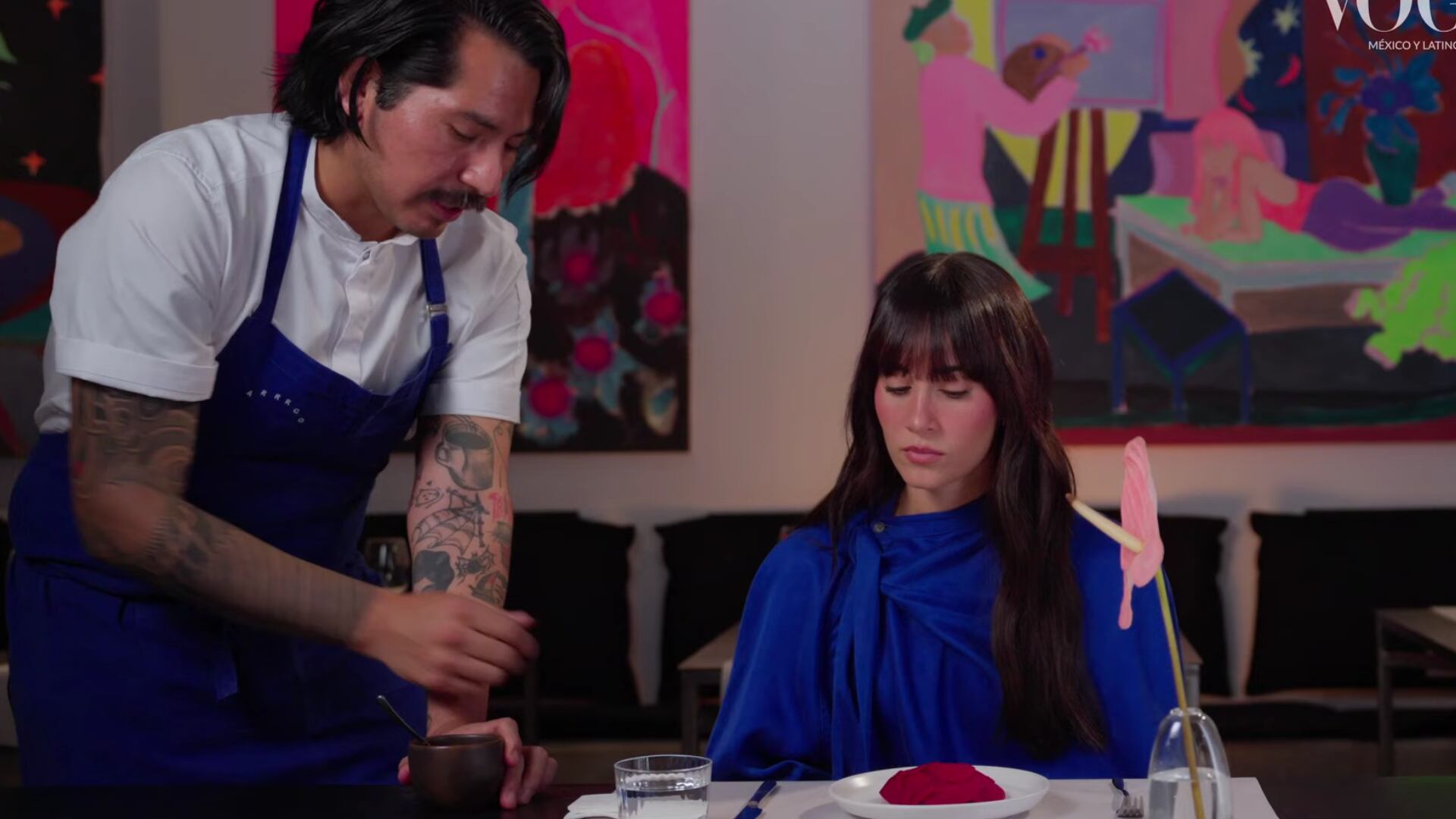 Chef peruano preparó ceviche, leche de tigre y fusiones para la cantante Aitana: “Esto que hace Álvaro también es un arte”