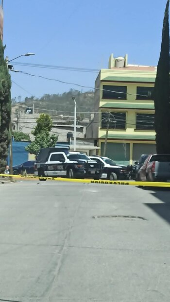 Policías municipales acordonaron la zona