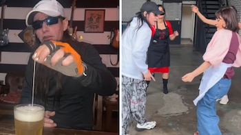 Los desopilantes videos de Hernán de Mala Fama: su “mate cocido de cerveza” y su baile con la Negra Vernaci en MasterChef