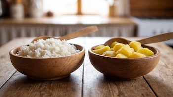 Arroz o papa: qué factores modifican realmente su impacto en la glucosa