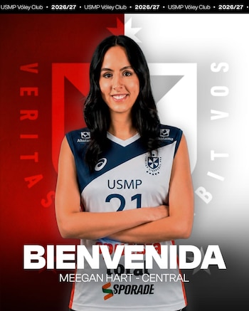 San Martín le dio la bienvenida a Meegan Hart para la temporada 2026/27.