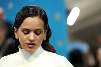 Rosalia posando durante la Met