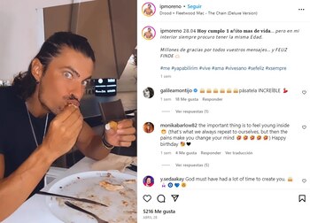 Así lo felicitó por su