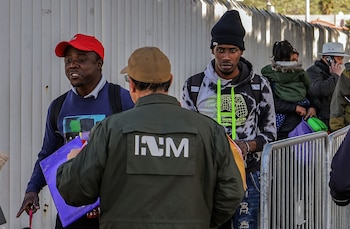 El cruce de Tijuana y San Diego es la frontera más transitada del mundo (EFE)