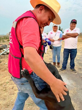 Candidato no renuncia a la