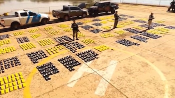 Prefectura secuestró una tonelada de droga en Misiones