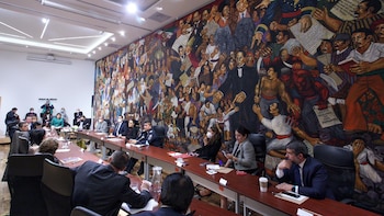 Reunión de los alcaldes y