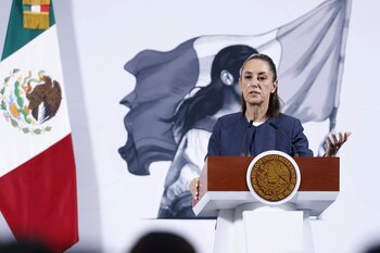 La presidenta de México, Claudia