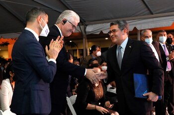Fotografía cedida por Casa Presidencial