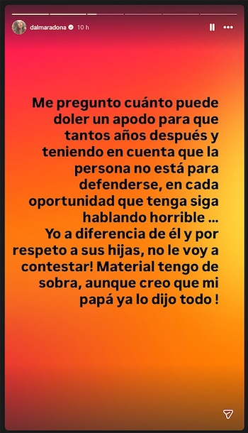 "Me pregunto cuánto puede doler