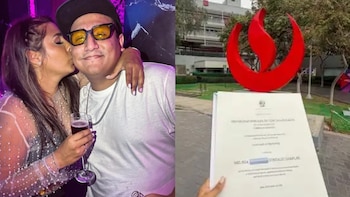 La esposa de Jorge Luna recibió mensajes de felicitación de sus seguidores luego de anunciar su logro académico en redes sociales.