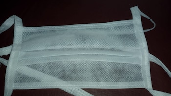 Uno de los barbijos que