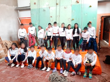 Asisten unos 40 chicos a