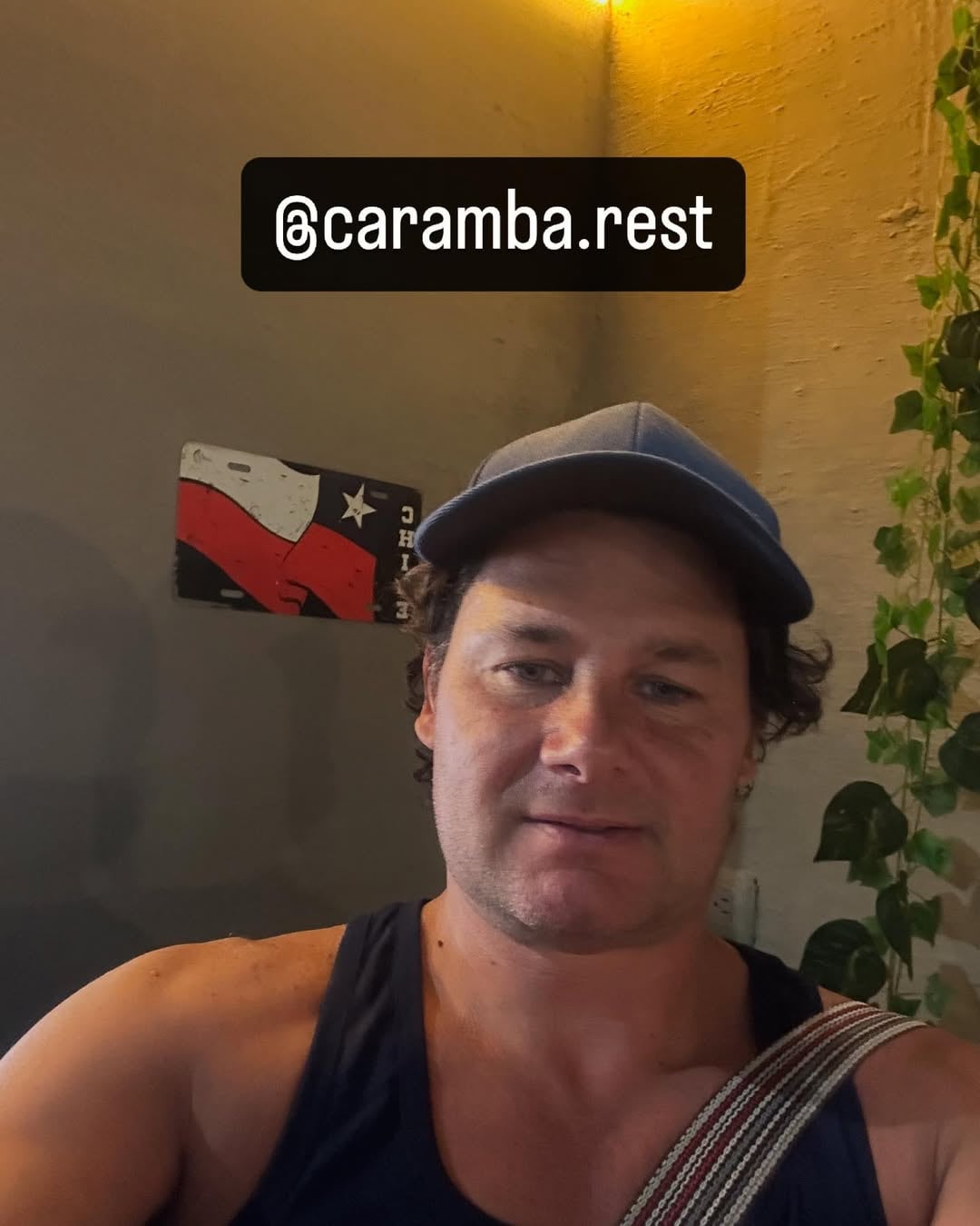 Giuliani, hace dos semanas, en un restaurante de Venezuela