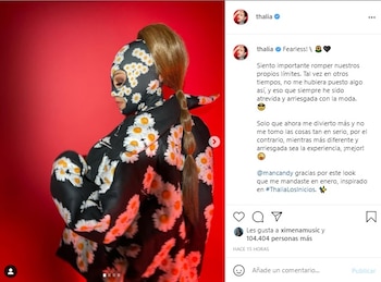 La sesión fotográfica impactó a