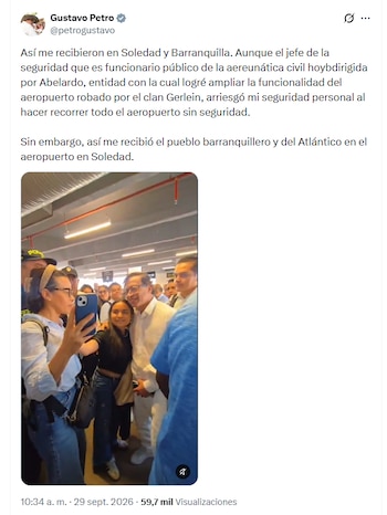 - crédito @petrogustavo/X