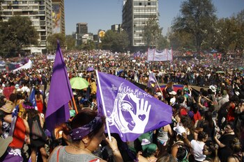 08-03-2020 Marcha feminista convocada por