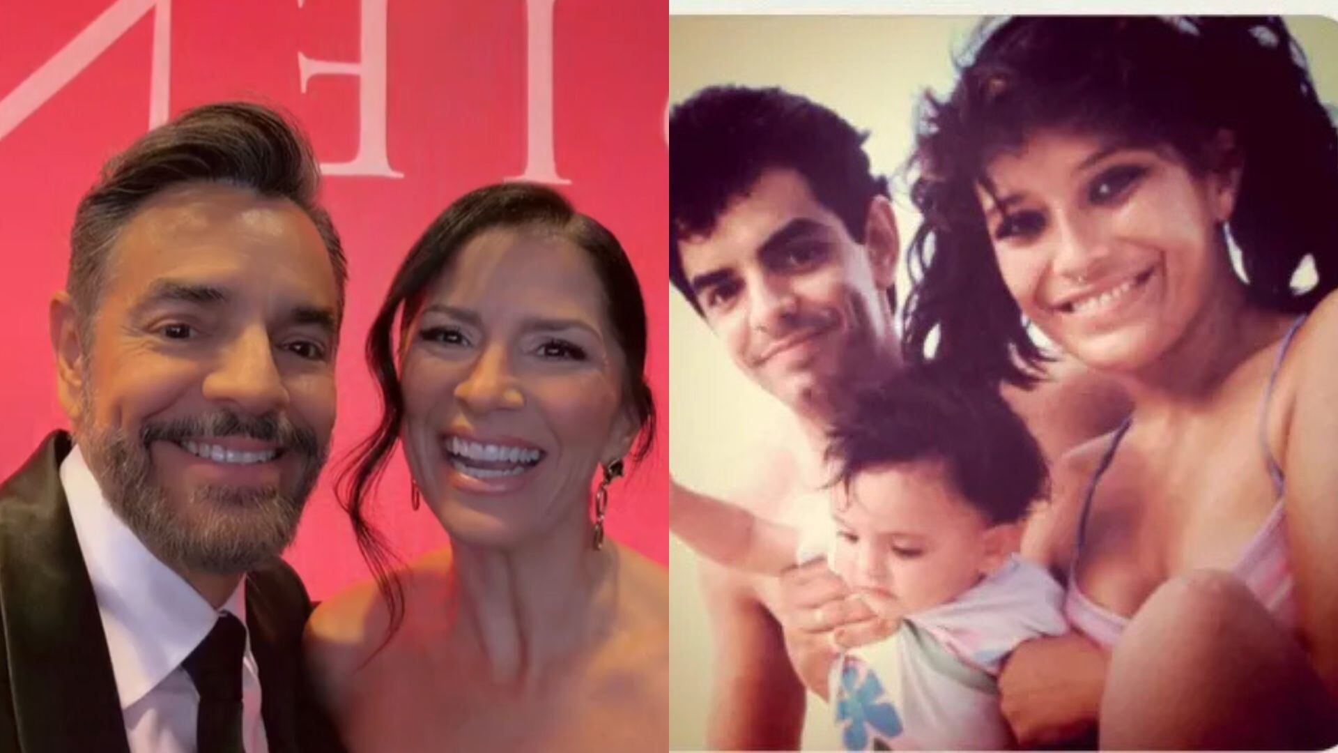 Eugenio Derbez asistió a los Premios Emmy Internacional 2025 este lunes, el mismo día de la muerte de Gabriela Michel, su expareja y madre de Aislinn Derbez. (Capturas de pantalla)