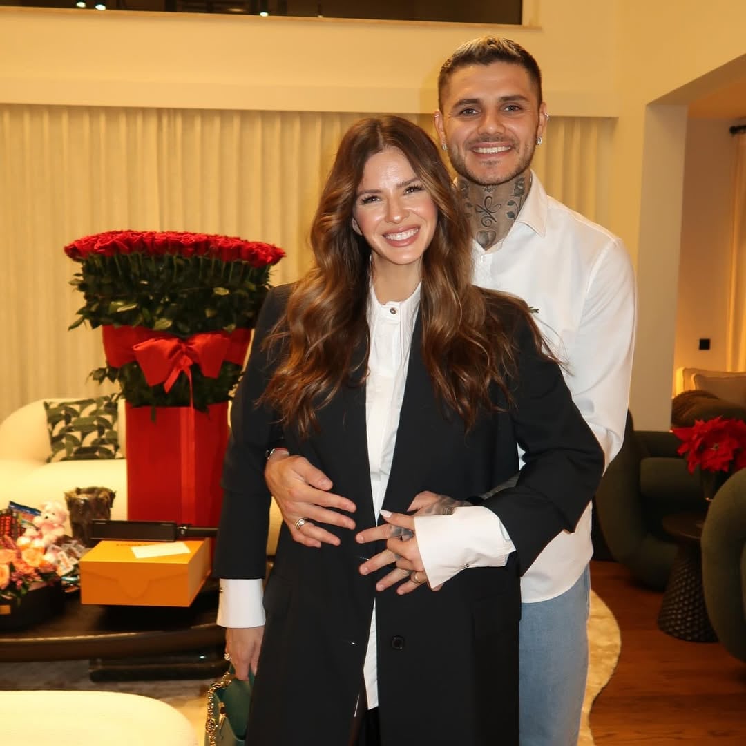 China Suárez y Mauro Icardi celebran San Valentín con un romántico gesto