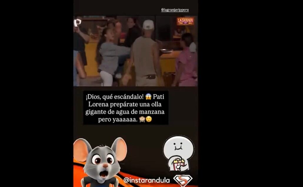 Tensión total en La Granja VIP: gritos, insultos y provocaciones en fuerte pelea entre participantes. Captura: La Granja Vip.